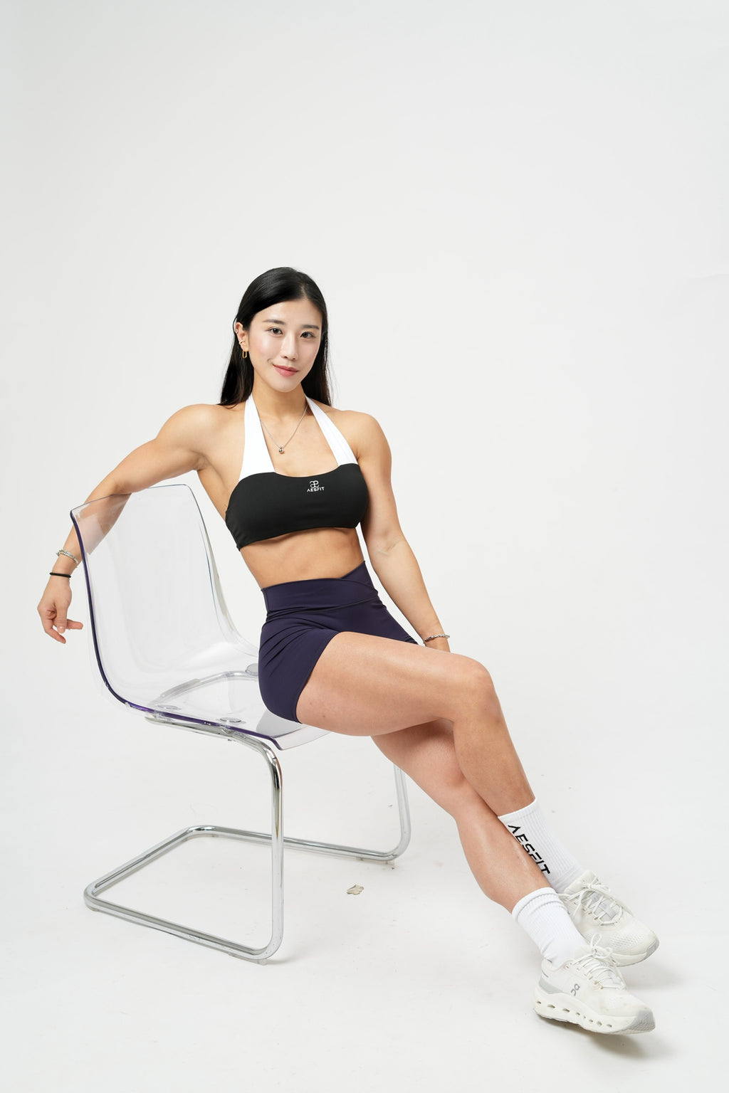 ECLIPSE HALTER TOP