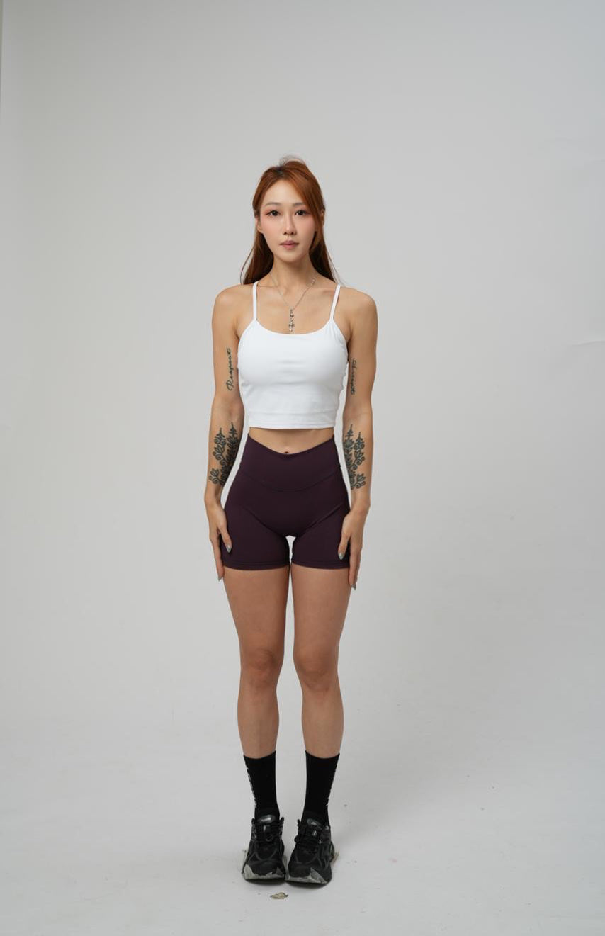 Y-BACK ESSENTIAL CROP TANK