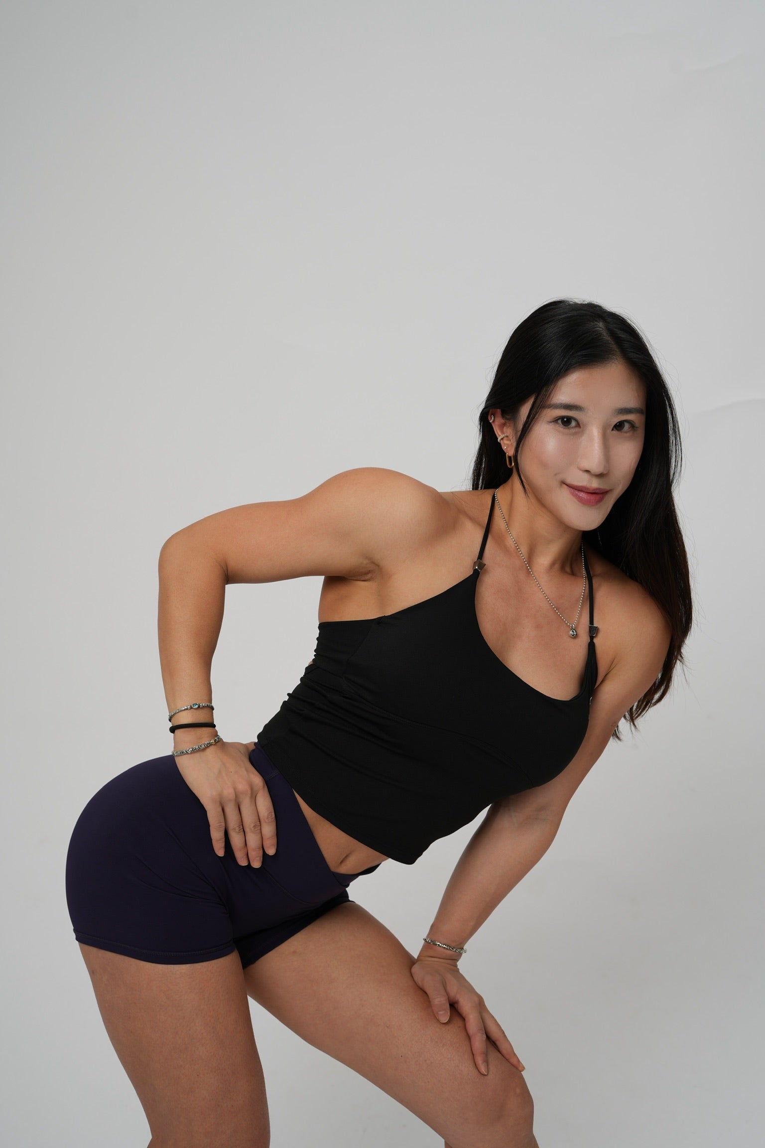 Aero Open Back Halter Tech Top