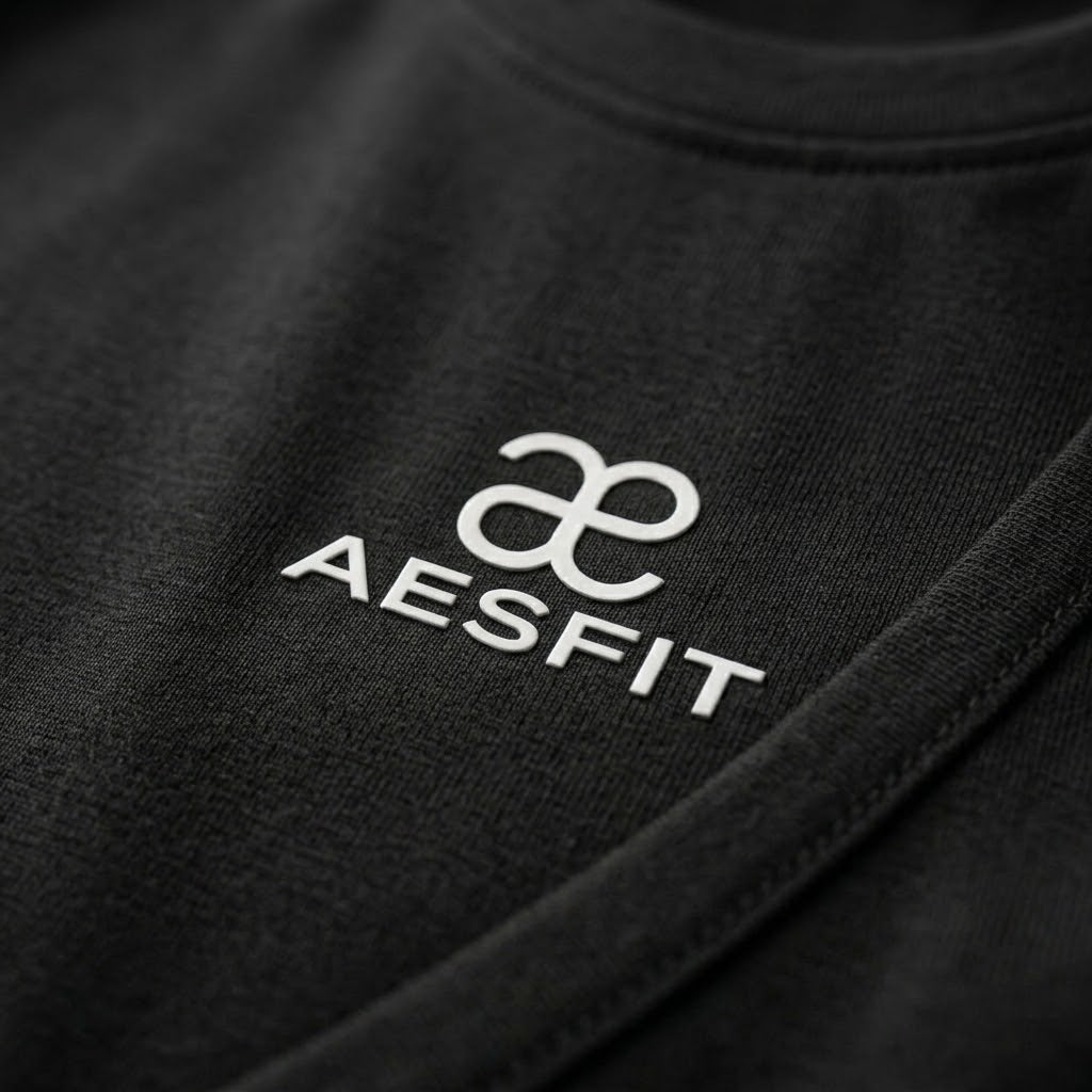 AESFIT signature Crop Top