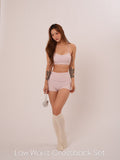 LOW WAIST CROSSBACK TOP & BOTTOM