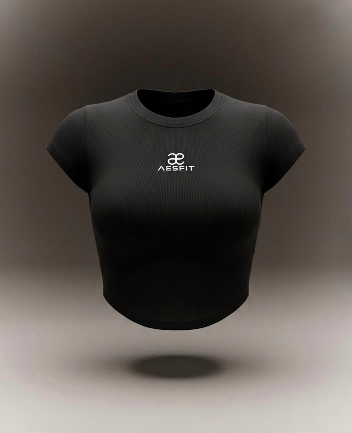 AESFIT signature Crop Top