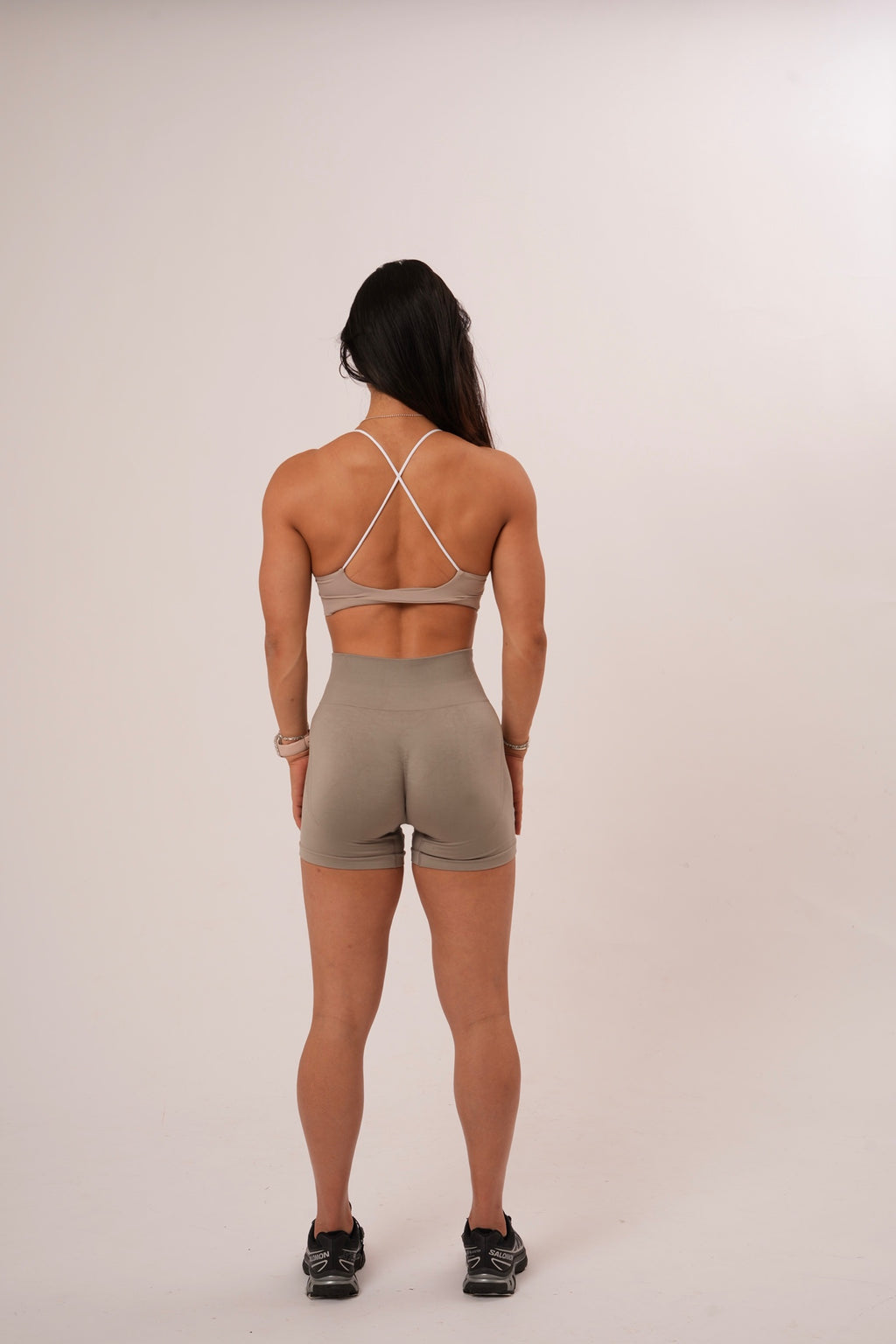 SCOOP NECK CROSS BACK TOP