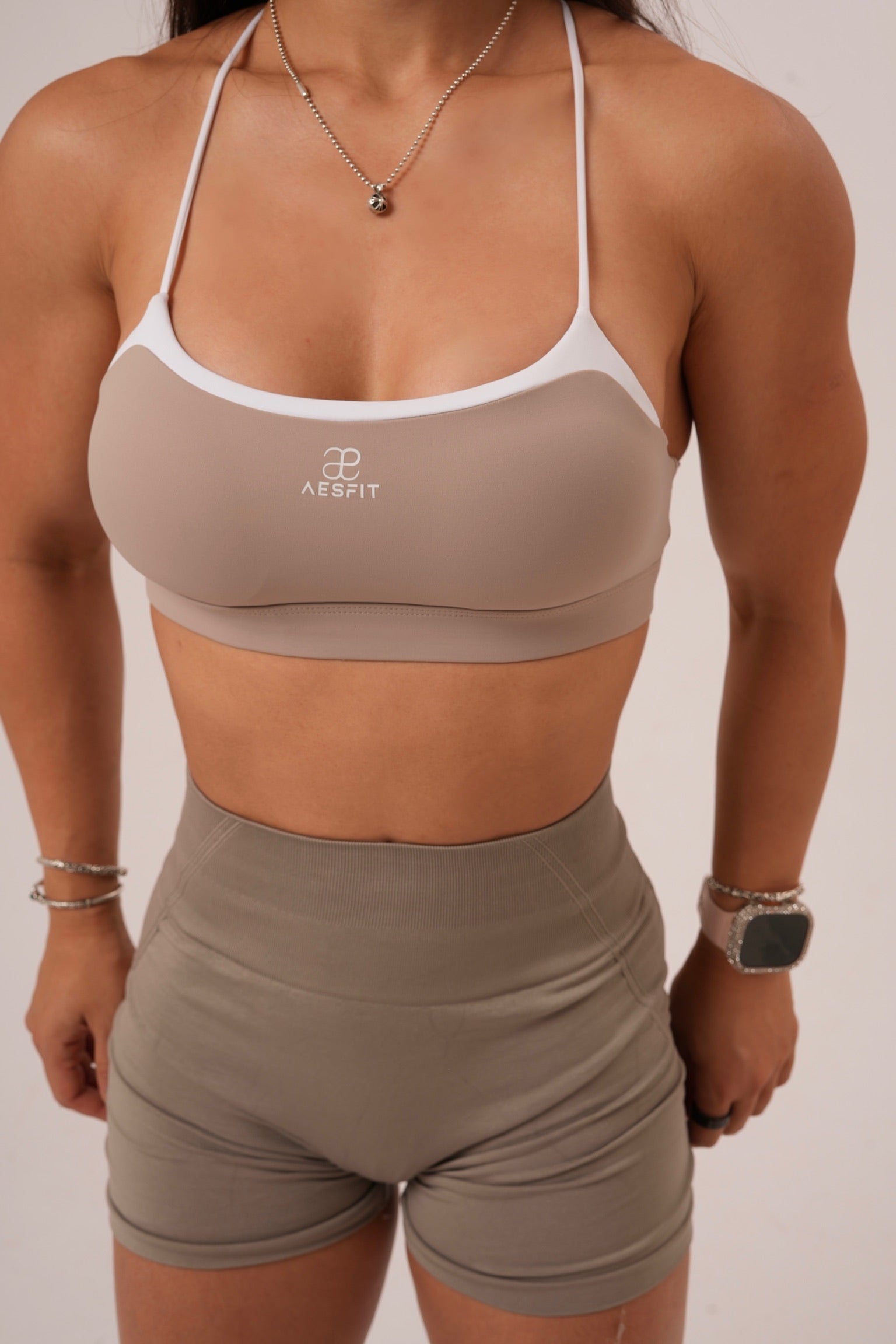 SCOOP NECK CROSS BACK TOP