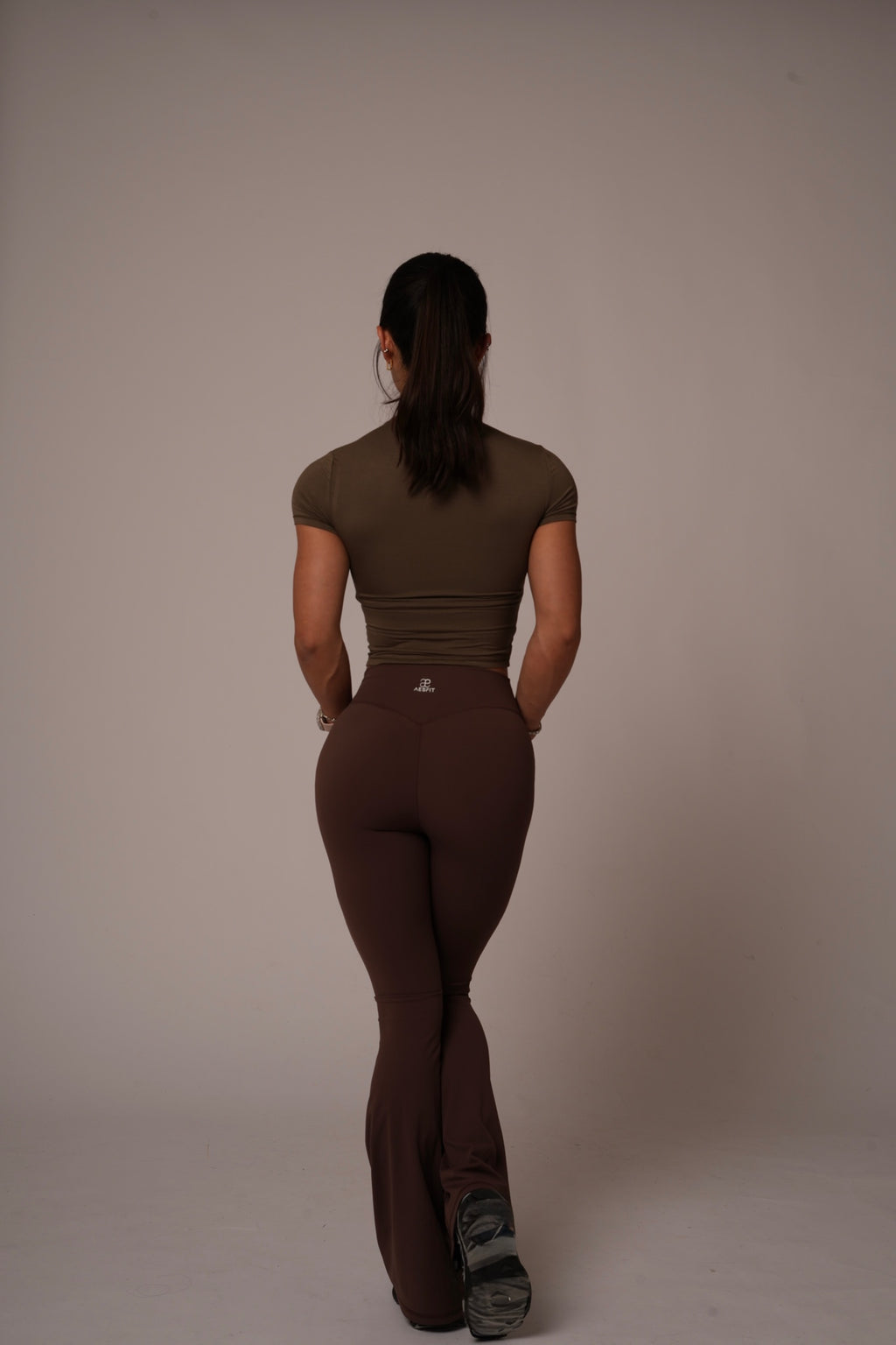 AESFIT MODAL CROP TEE