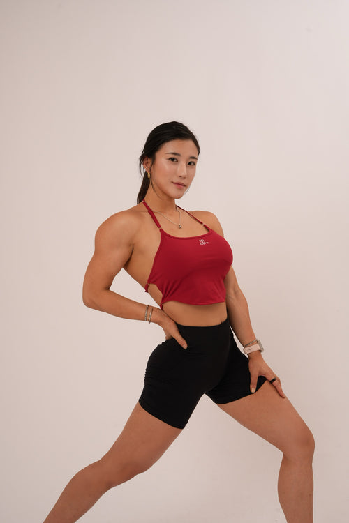 U-SHAPED BACKLESS TANK TOP